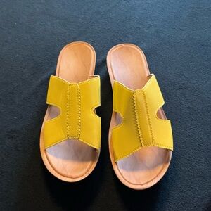 Yellow Women's Sandals